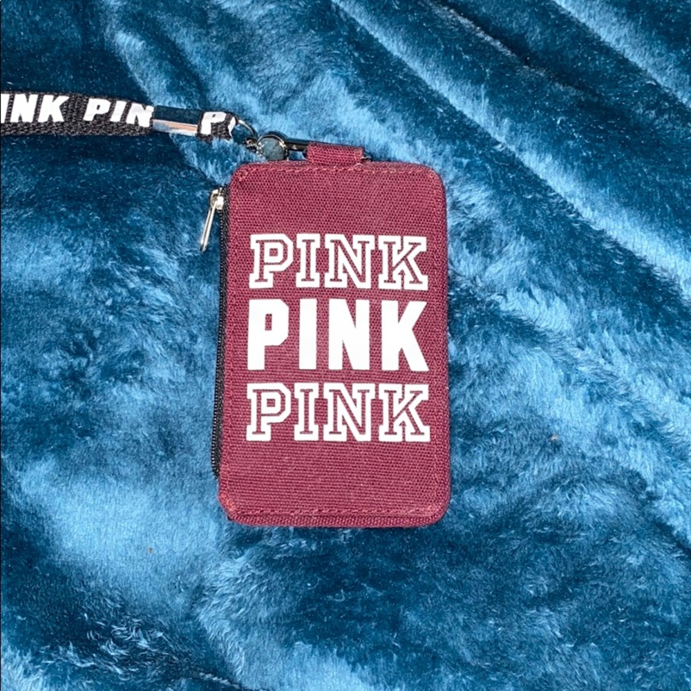 Pink card/ID holder never used!